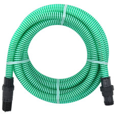 Sesalna cev s PVC priključki zelena 1